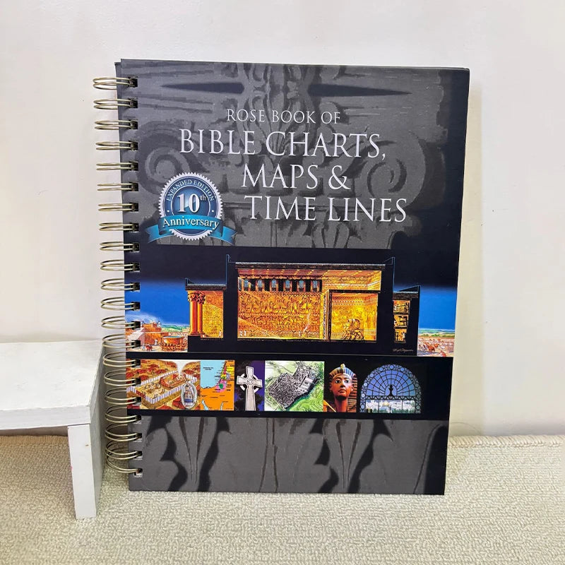 Bible Charts,Maps & Time Lines 10th Anniversary Edition Pilgrimage Travel Bible Study English Guide Book