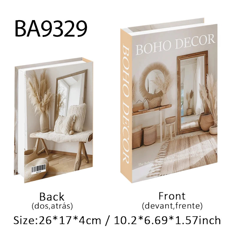 Jehovah Cross Bible Luxury Fake Book Storage Box Decorative Books Home Decor Coffee Table Bedroom Ornament Interior Decoration