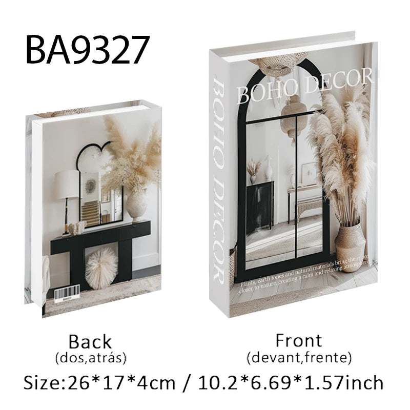 Jehovah Cross Bible Luxury Fake Book Storage Box Decorative Books Home Decor Coffee Table Bedroom Ornament Interior Decoration