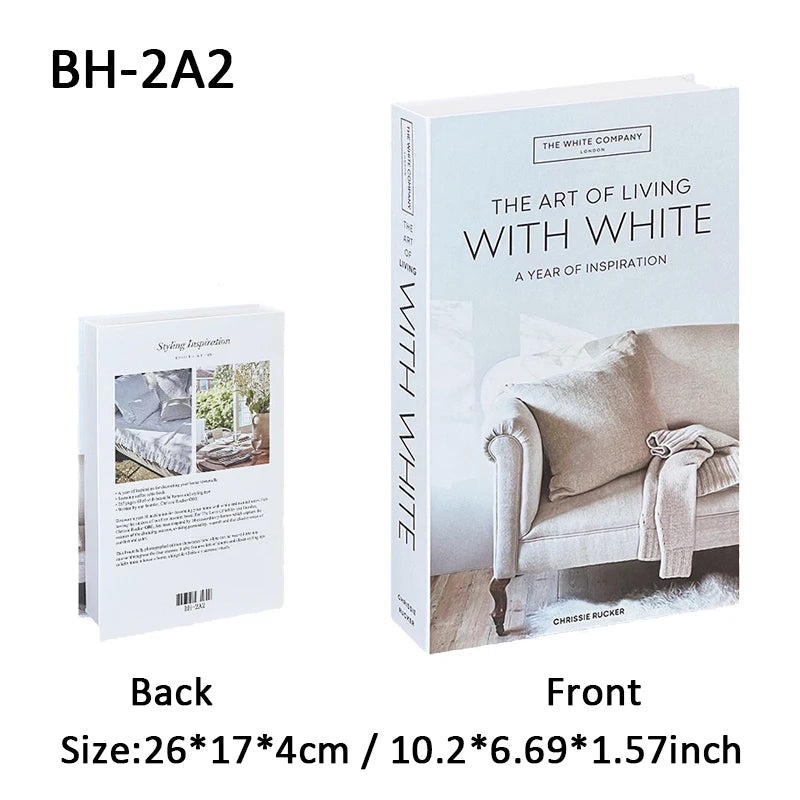 Jehovah Cross Bible Luxury Fake Book Storage Box Decorative Books Home Decor Coffee Table Bedroom Ornament Interior Decoration