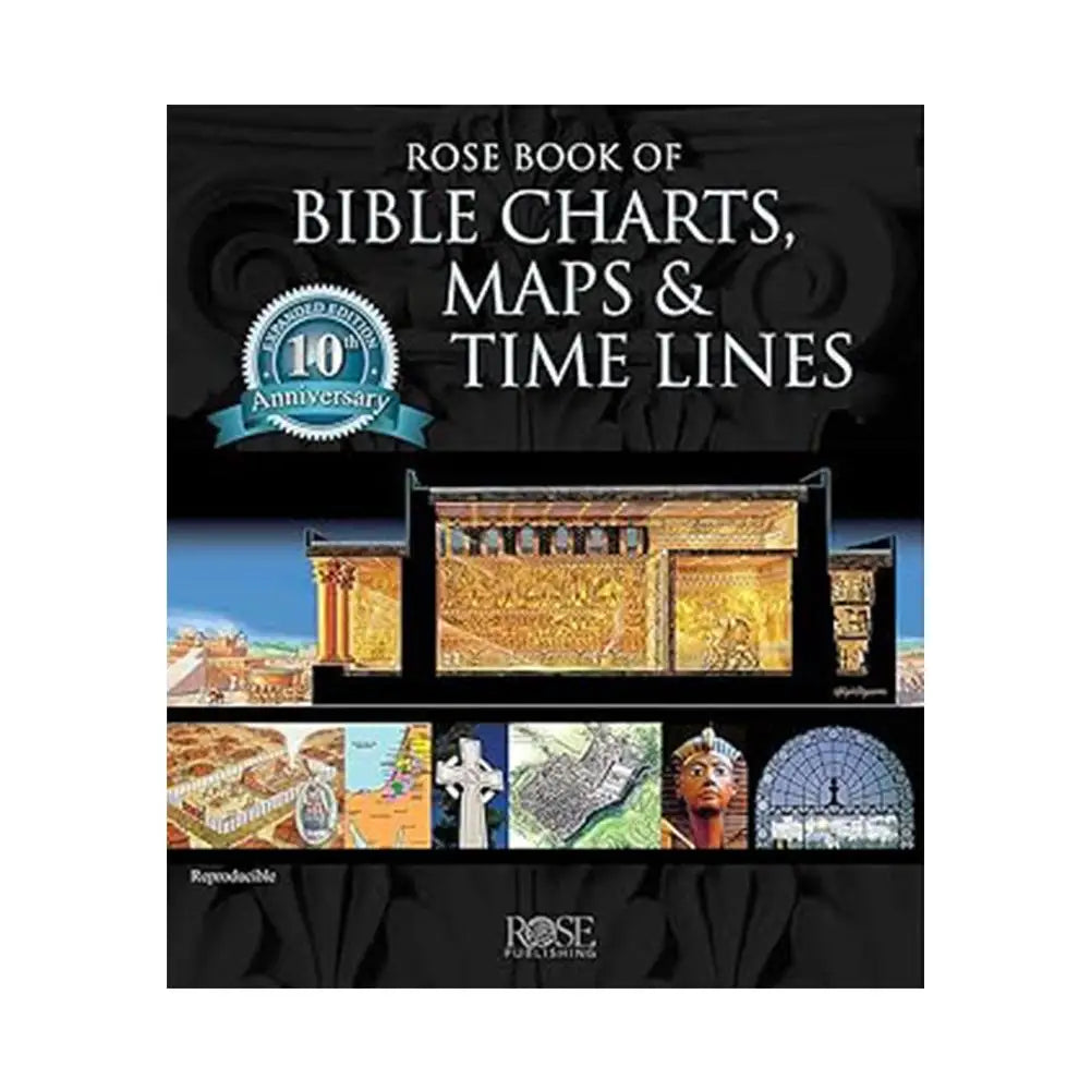 Bible Charts,Maps & Time Lines 10th Anniversary Edition Pilgrimage Travel Bible Study English Guide Book