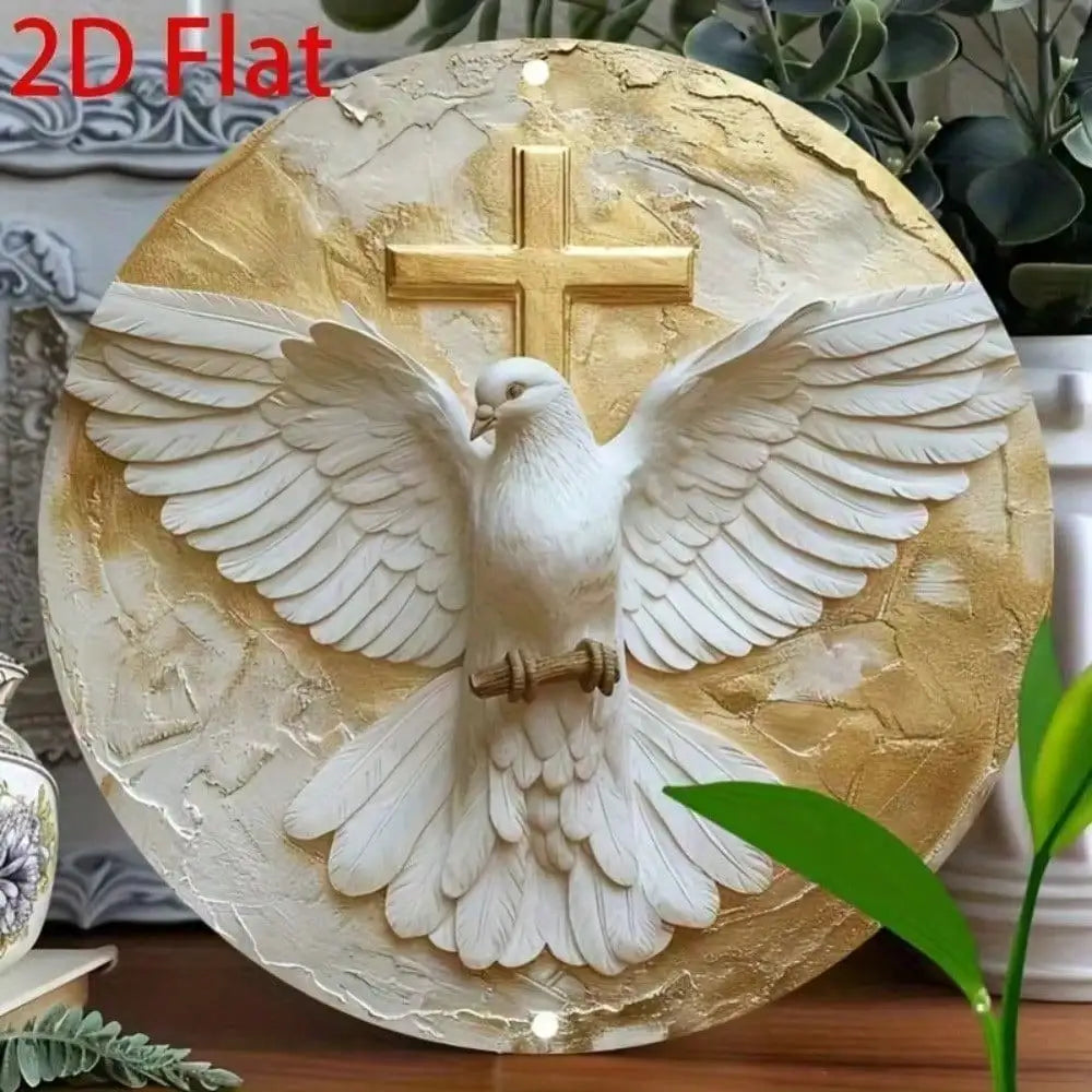 Christian Wall Decor Sign Religious Home Decor Vintage Farmhouse Indoor Outdoor Gift