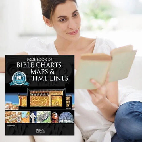 Bible Charts,Maps & Time Lines 10th Anniversary Edition Pilgrimage Travel Bible Study English Guide Book