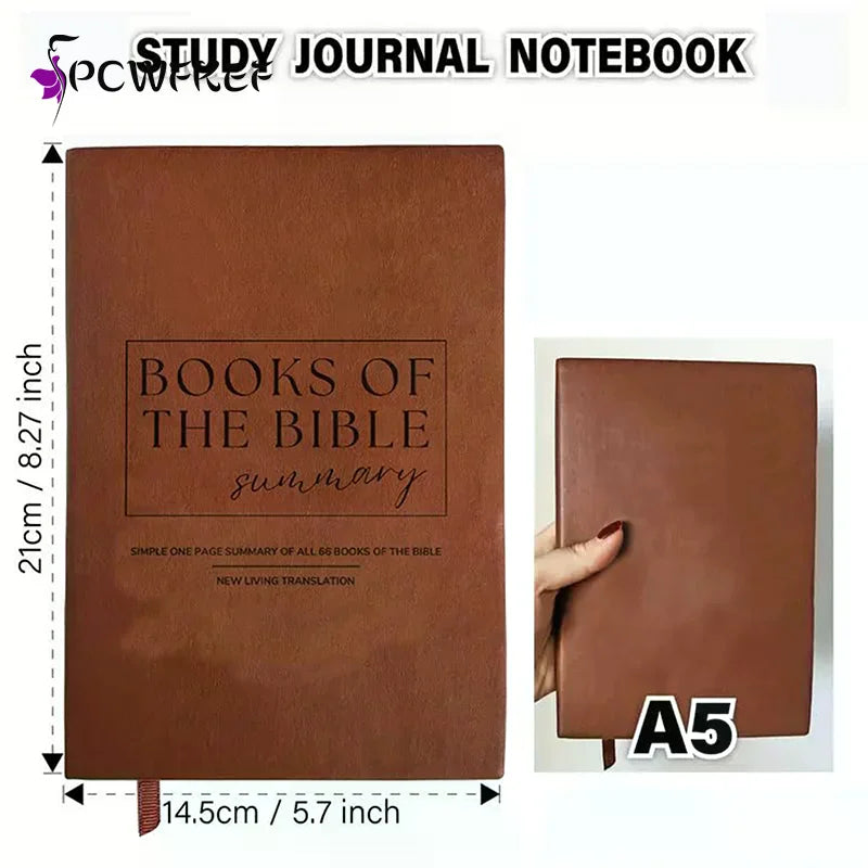 Bible Study Guide 200 Page Books Of The Bible Study Guide Daily Devotional Journal Prayer Study Spiritual Growth Study Notebook