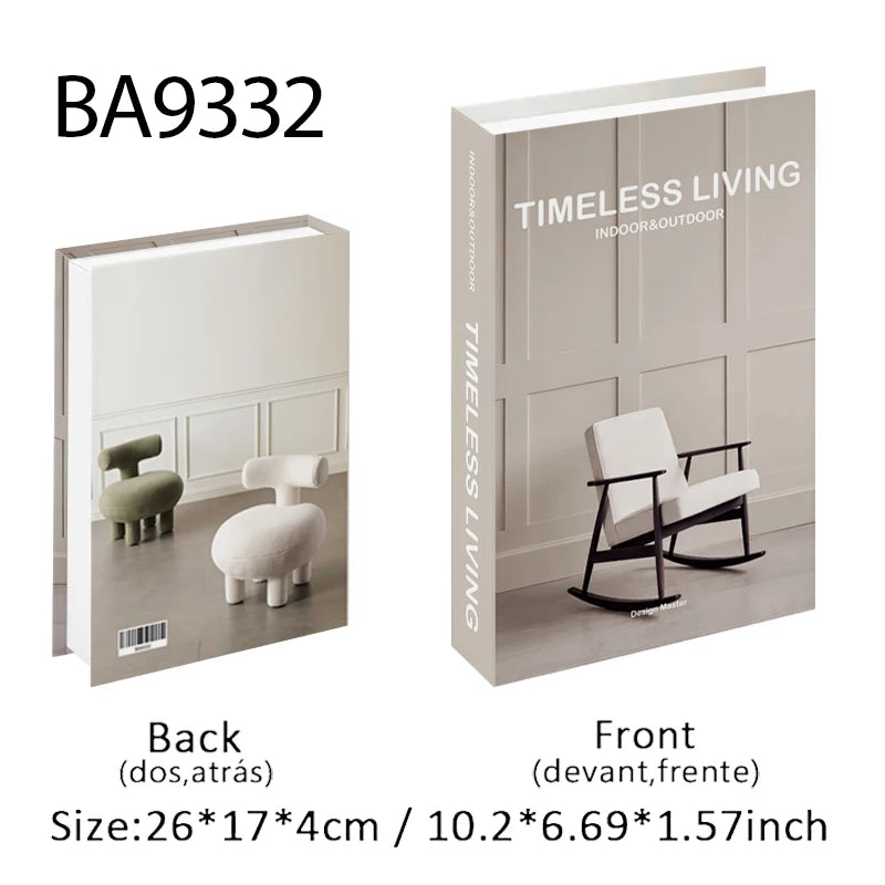 Jehovah Cross Bible Luxury Fake Book Storage Box Decorative Books Home Decor Coffee Table Bedroom Ornament Interior Decoration