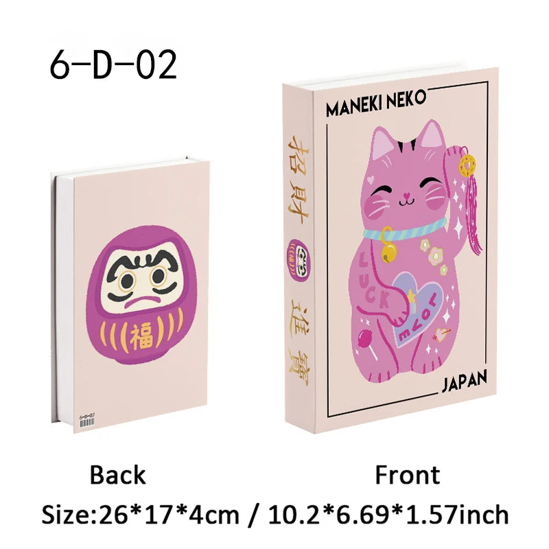 Jehovah Cross Bible Luxury Fake Book Storage Box Decorative Books Home Decor Coffee Table Bedroom Ornament Interior Decoration