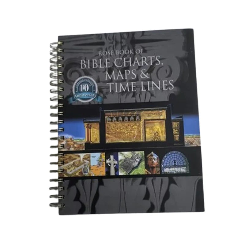 Bible Charts,Maps & Time Lines 10th Anniversary Edition Pilgrimage Travel Bible Study English Guide Book