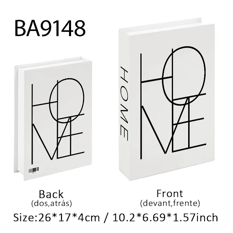 Jehovah Cross Bible Luxury Fake Book Storage Box Decorative Books Home Decor Coffee Table Bedroom Ornament Interior Decoration