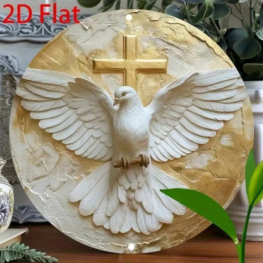 Christian Wall Decor Sign Religious Home Decor Vintage Farmhouse Indoor Outdoor Gift