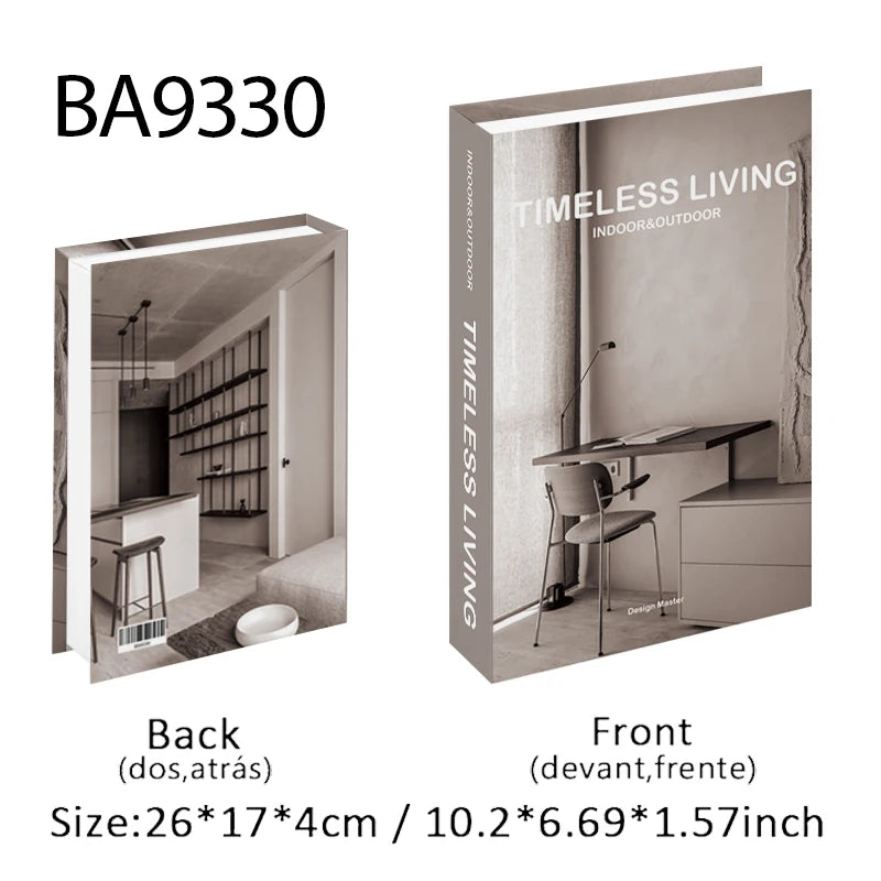 Jehovah Cross Bible Luxury Fake Book Storage Box Decorative Books Home Decor Coffee Table Bedroom Ornament Interior Decoration