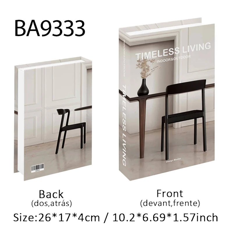 Jehovah Cross Bible Luxury Fake Book Storage Box Decorative Books Home Decor Coffee Table Bedroom Ornament Interior Decoration